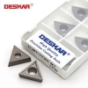 Пластины токарные Deskar TCMT16T304-MT сплав LF90 (набор из 10 шт) 16x16x16 мм, оригинальные пластины лучшего качества, LF90 - металлокерамика